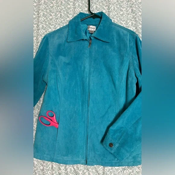 Chico’s 100% Leather Jacket - Picture 3 of 9